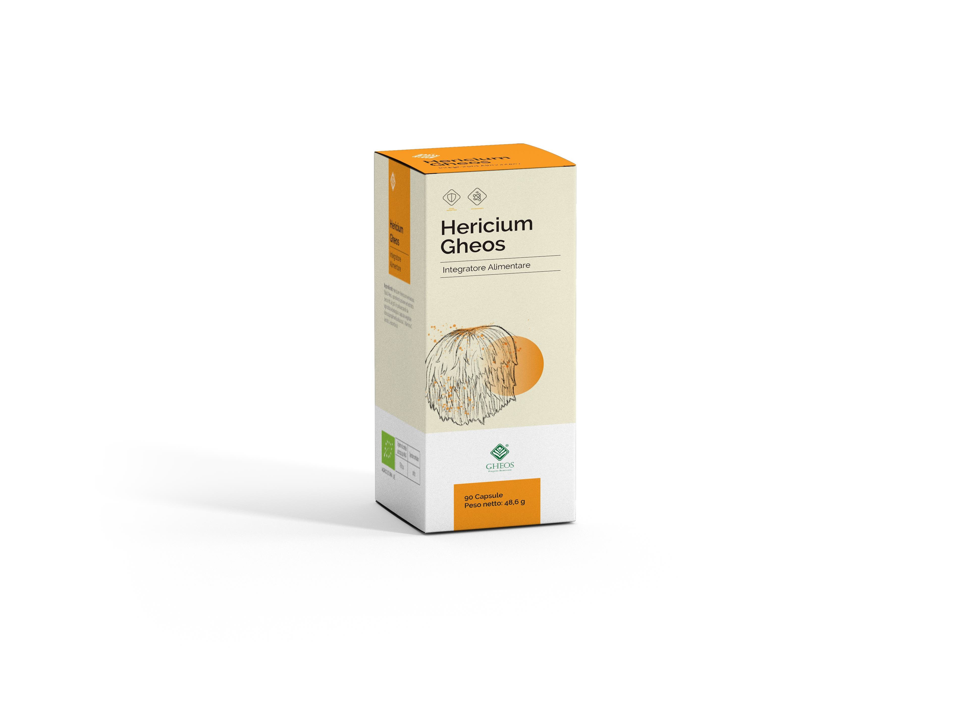 Hericium Gheos Integratore Sistema Immunitario 90 Capsule
