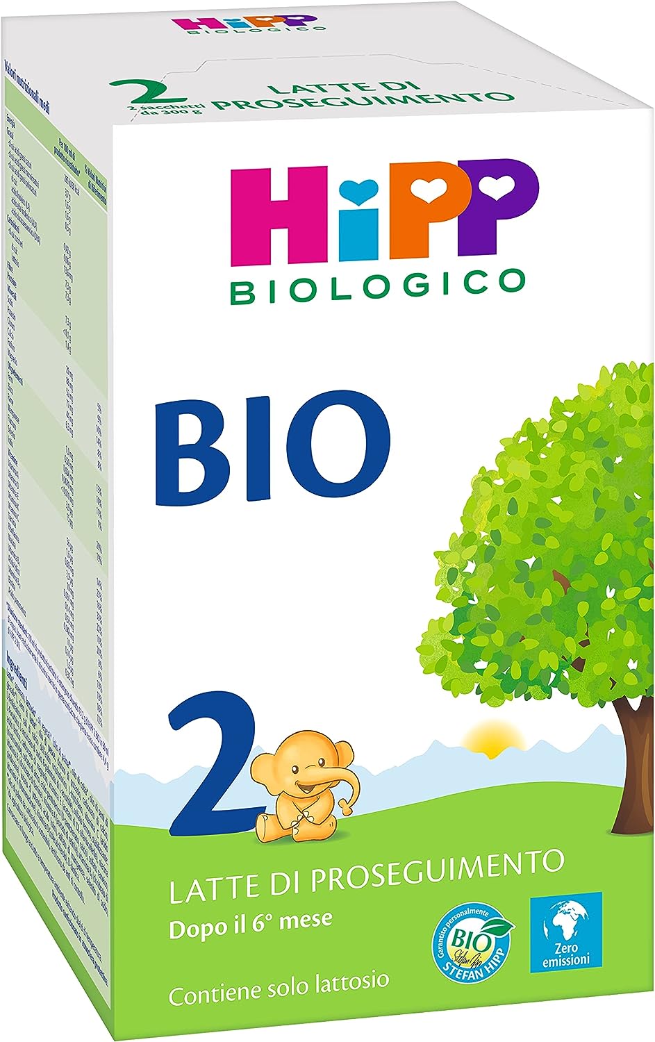 Hipp 2 Latte in Polvere Biologico di Proseguimento 600 g