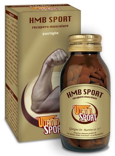 HMB Sport Vitaminsport - Integratore per Favorire il Recupero Post Attività - 180 Pastiglie