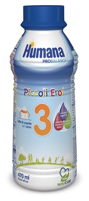 Humana Probalance 3 - Latte Liquido per Bambini dal 1° Anno di Nascita - 470 ml