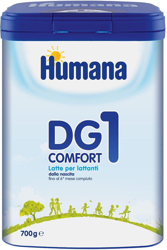 Humana DG1 Comfort - Latte in Polvere dalla Nascita al 6° Mese - 700 g