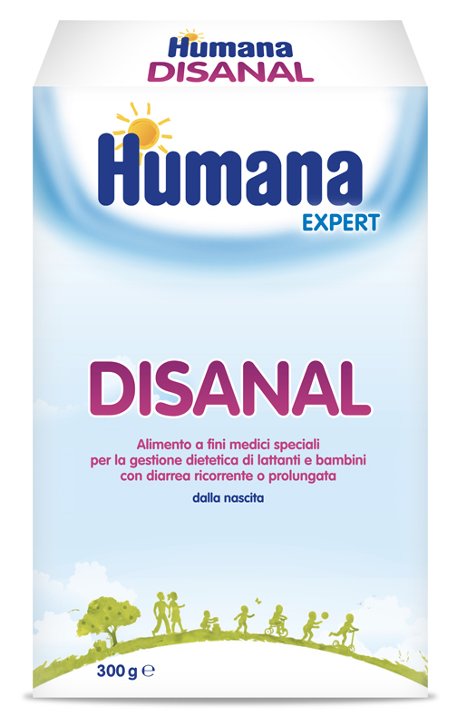 Humana Expert Disanal - Alimento per la Gestione di Bambini con Diarrea - 300 g