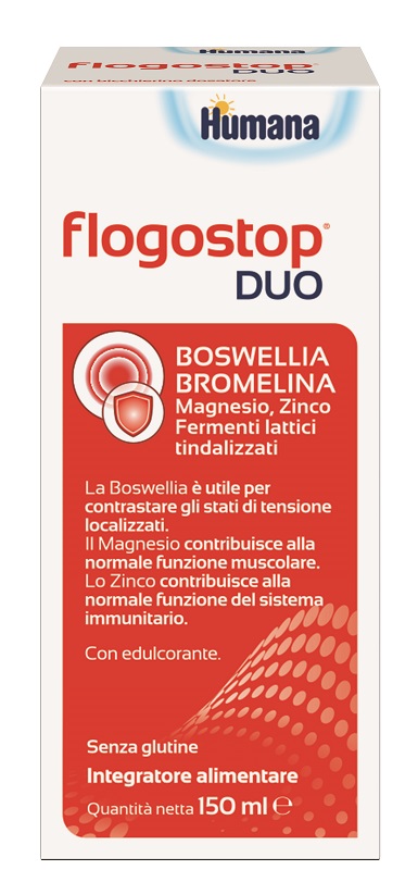 Humana Flugostop Duo - Integratore per Contrastare gli Stati di Tensione Localizzati - 150 ml