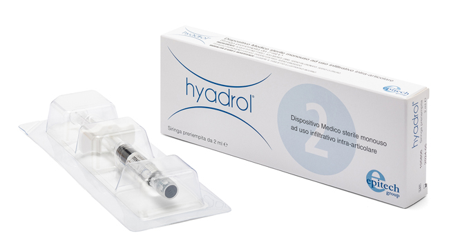 Hyadrol - Siringa Intra-articolare con Acido Ialuronico - 2 ml
