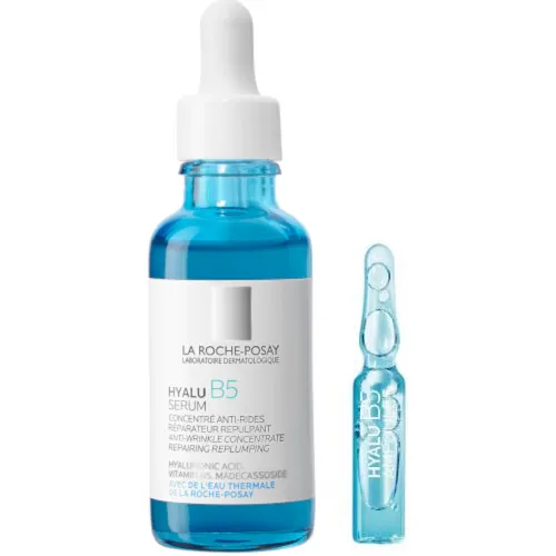 La Roche-Posay Hyalu B5 - Siero Viso Anti-Rughe 30 ml + Ampolla Hyalu B5 da 30 ml