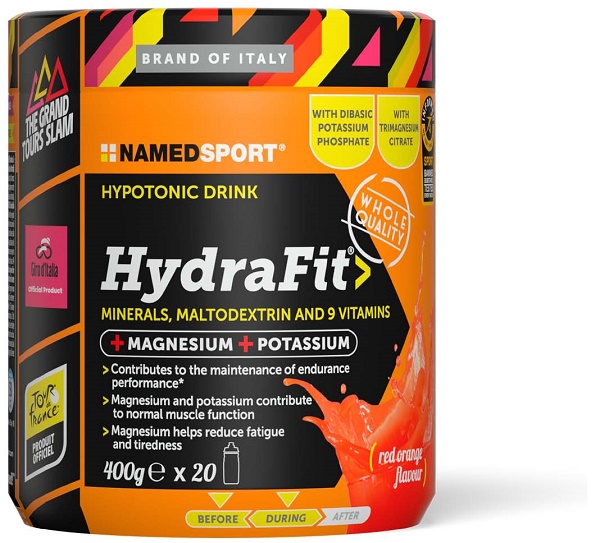 Named Sport Hydrafit - Integratore di Magnesio e Potassio - 400 g