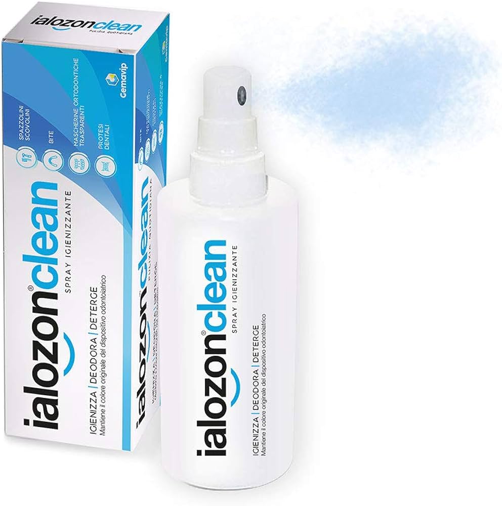 Ialozon Clean Spray Detergente per Spazzolino e Protesi 100 ml