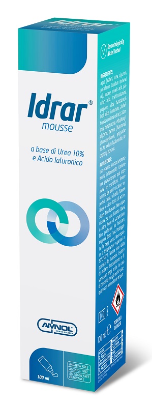 Idrar Mousse Idratante a Base di Urea e Acido Ialuronico 100 ml