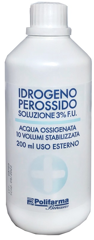Idrogeno Perossido 3% Acqua Ossigenata 200 ml