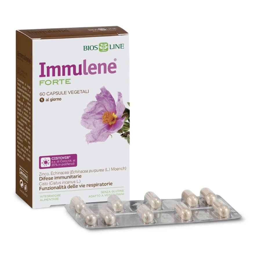 Immulene Forte - Integratore per Difese Immunitarie - 60 Capsule