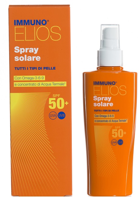 Immuno Elios - Spray Solare Corpo con Protezione Molto Alta SPF 50+ - 200 ml