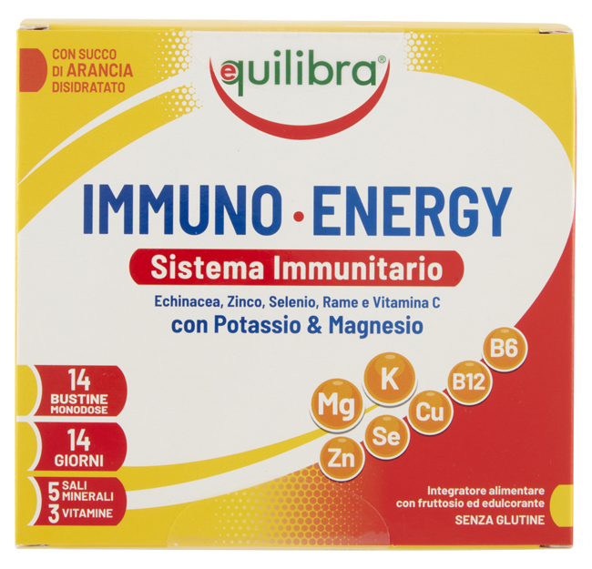 Immuno Energy Integratore di Potassio e Magnesio 14 Bustine