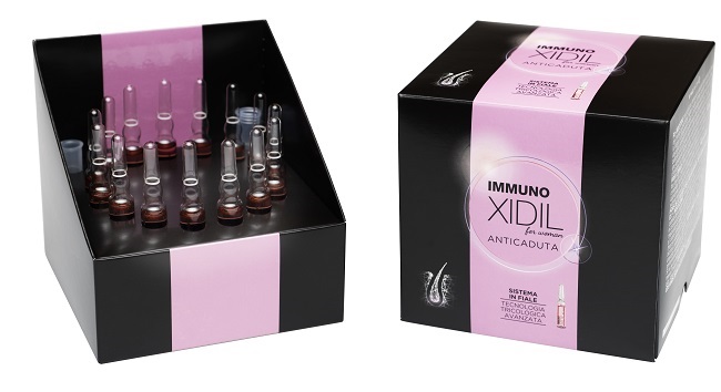 Immunoxidil - Trattamento Anticaduta Capelli Donna - 15 Fiale