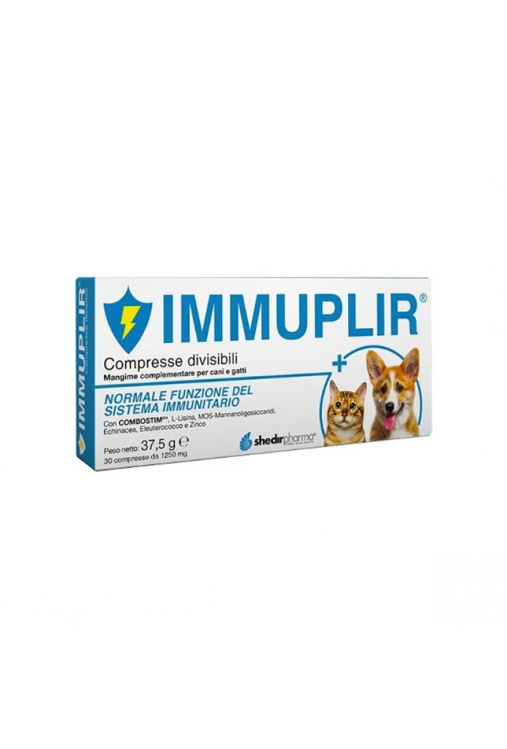 Immuplir - Integratore di Difese Immunitarie per Cani e Gatti - 30 Compresse