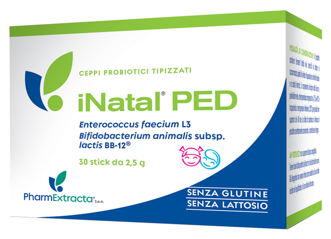 Inatal Ped - Integratore di Probiotici - 30 Stick