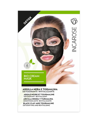 Incarose Maschera Bio Detox Argilla Nera