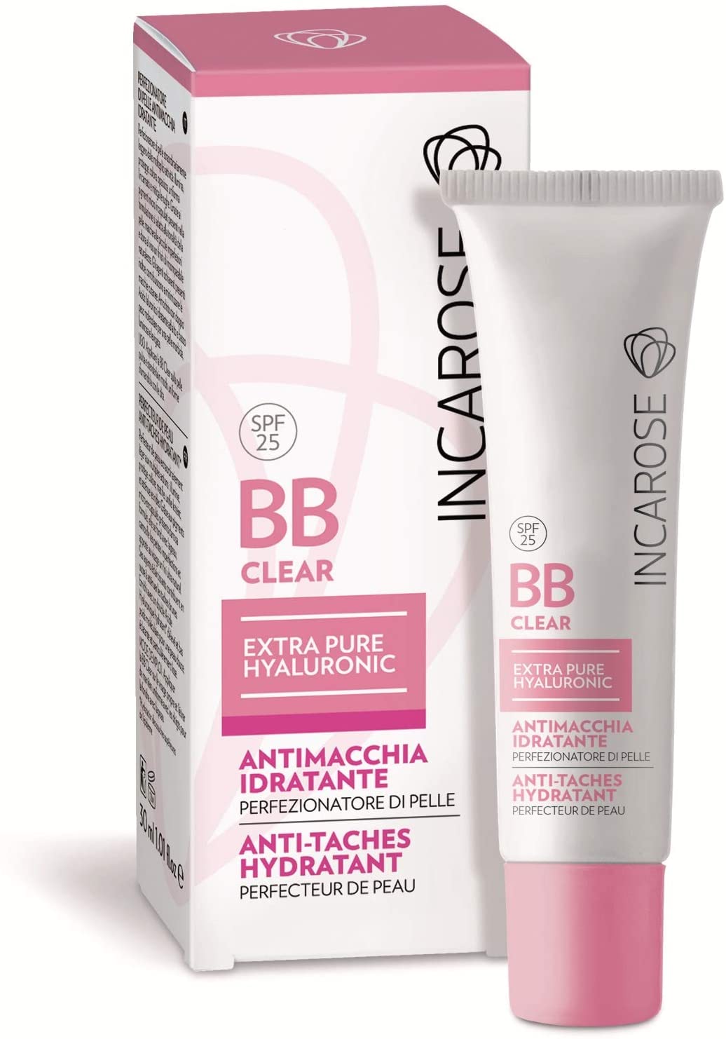 Incarose BB Clear Hyaluronic Crema Viso Antimacchie 30 ml