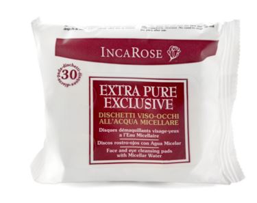 Incarose Extra Pure Exclusive Dischetti Viso Acqua Micellare 30 Pezzi