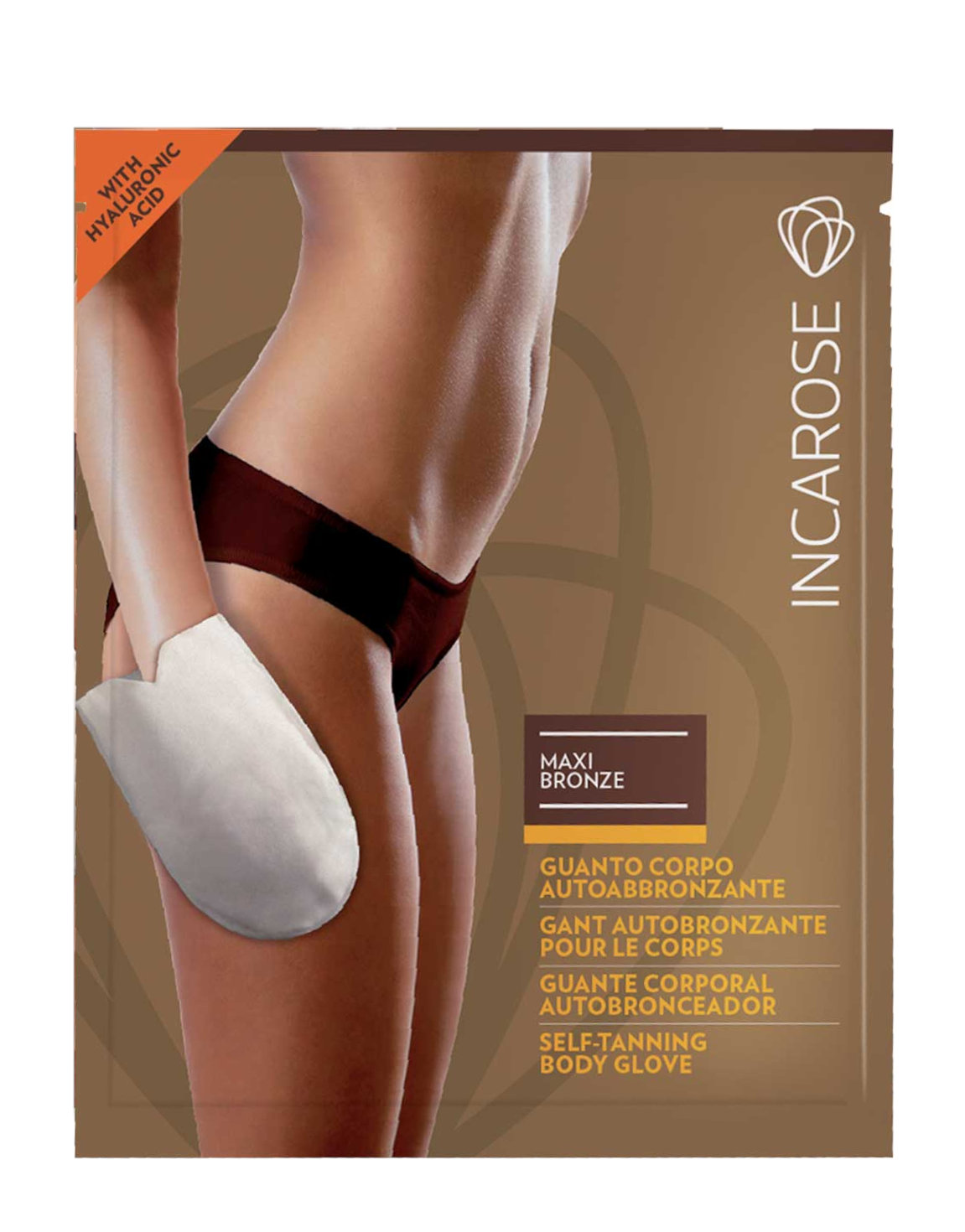 Incarose Maxi Bronze Guanto Corpo Autoabbronzante