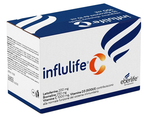 Influlife C - Integratore per Difese Immunitarie - 15 Flaconi x 10 ml