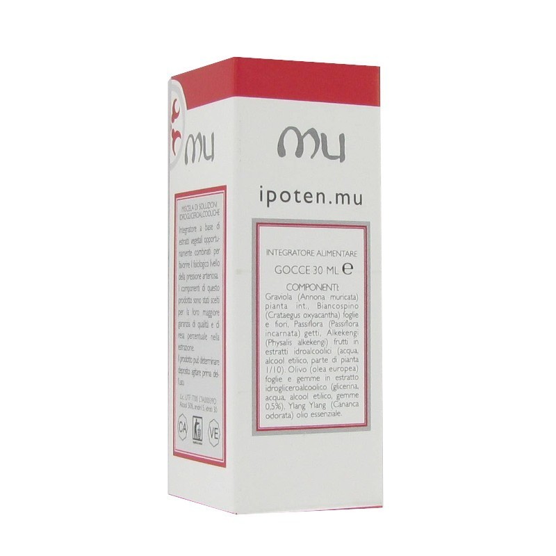Ipoten Mu Gocce Integratore Ipertensione Arteriosa 30 ml