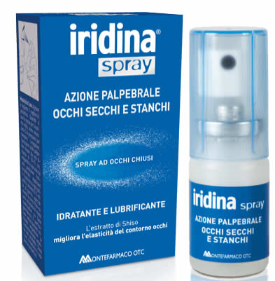 Iridina Spray - Spray per Occhi Stanchi e Secchi - 10 ml
