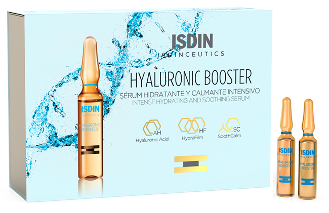 Isdin Hyaluronic Booster - Siero Viso Idratante - 10 Fiale