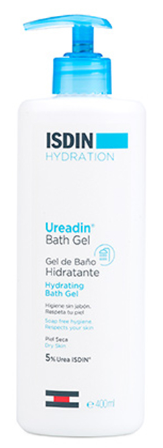 Isdin Hydration Ureadin Bath Gel - Gel Detergente Corpo Idratante - 400 ml