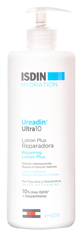 Isdin Hydration Ureadin Ultra 10 - Lozione Corpo Idratante per Pelle Secca con Prurito - 400 ml