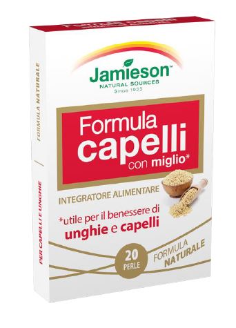 Jamieson Formula Capelli Integratore Pelle Capelli e Unghie 20 Capsule