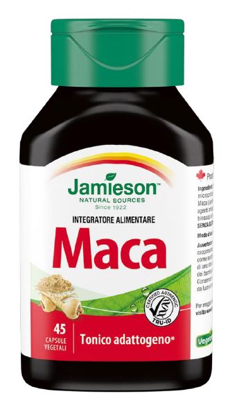 Jamieson Maca Integratore Tonico 45 Capsule