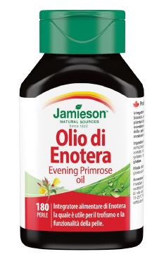Jamieson Olio di Enotera Integratore Benessere Pelle 180 Perle