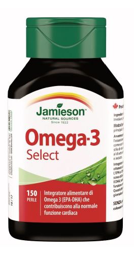 Jamieson Omega 3 Select Integratore Benessere Cardiovascolare 150 Perle