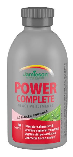 Jamieson Power Complete Integratore Multivitaminico 90 Compresse