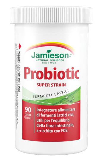 Jamieson Probiotic Super Strain Integratore Fermenti Lattici 90 Capsule