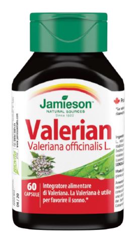 Jamieson Valerian Integratore per Favorire il Sonno 60 Capsule