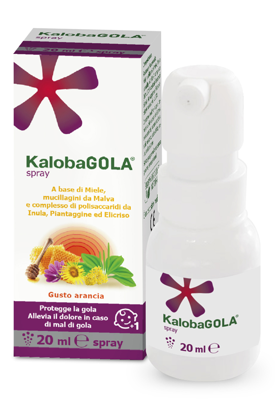 Kalobagola Spray per Mal di Gola 20 ml