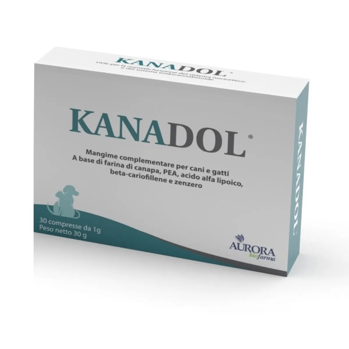 Kanadol Mangime Complementare Cani e Gatti 30 Compresse