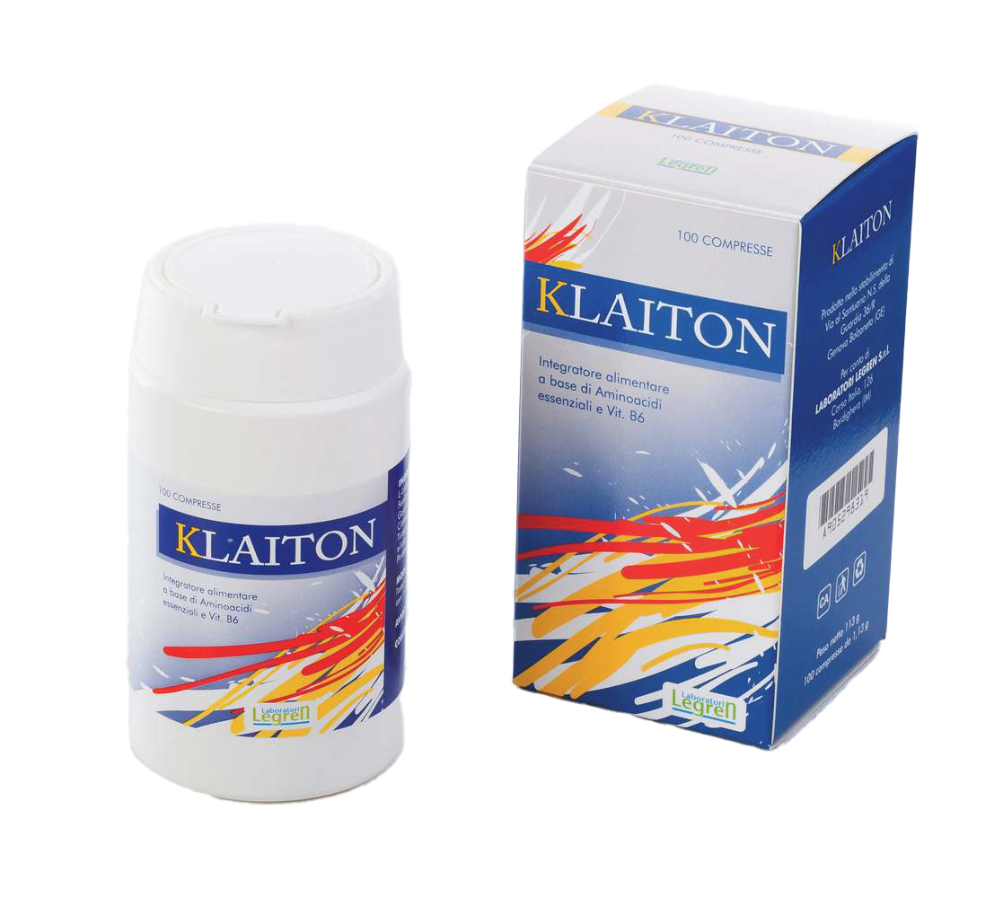 Klaiton - Integratore per Massa Muscolare - 100 Compresse