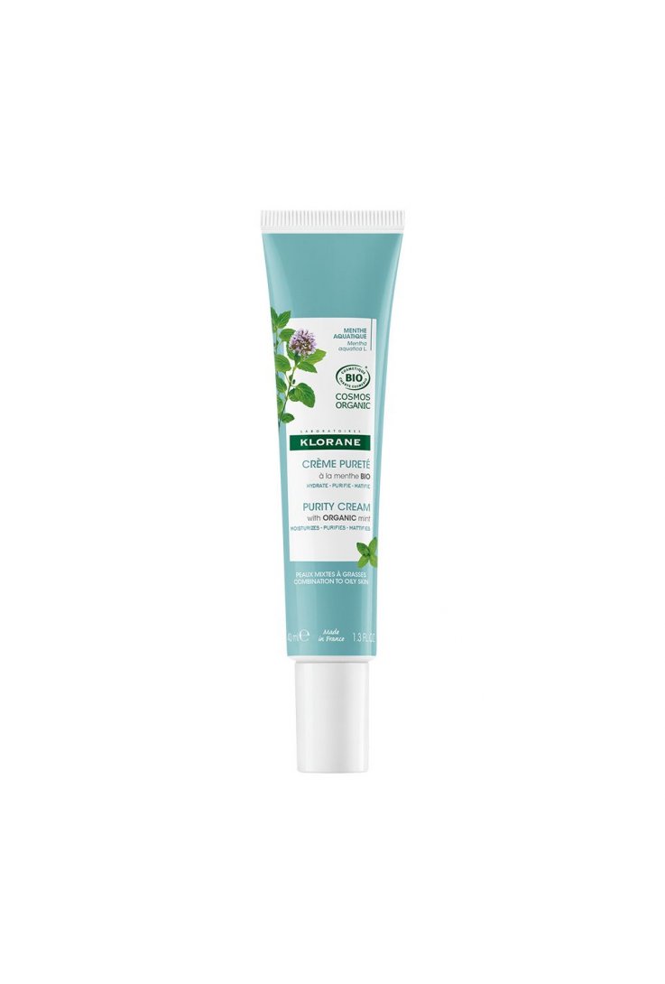Klorane - Crema Purificante alla Menta Acquatica - 40 ml