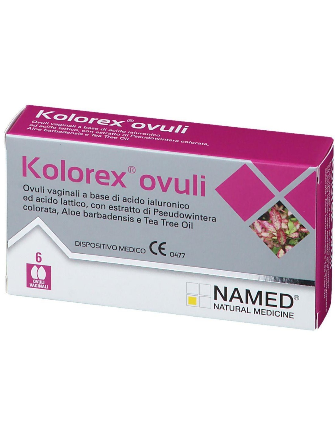 Named Kolorex - 6 Ovuli Vaginali