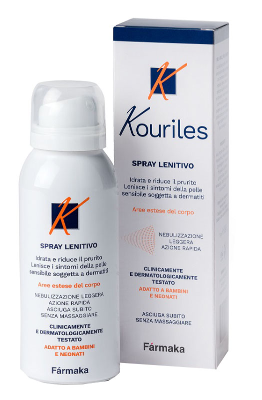 Kouriles Spray Lenitivo Idratante Corpo Antiprurito 75 ml