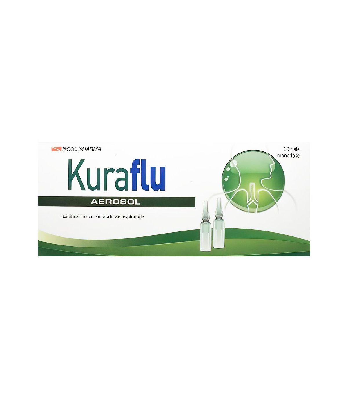 Kuraflu Aerosol Fluidificante Nasale 10 Fiale