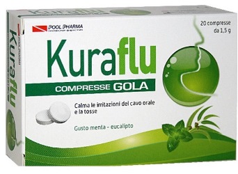 Kuraflu Integratore per la Gola Eucalipto 20 Compresse