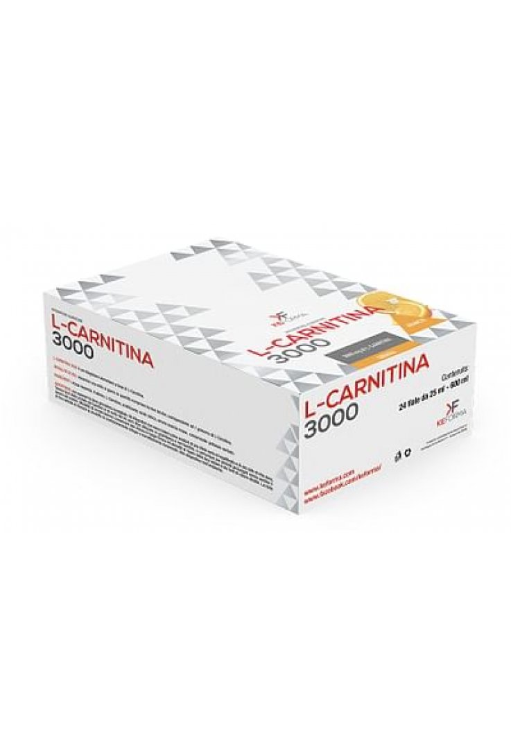 L-Carnitina 3000 Arancaia Integratore Energetico 24 Flaconi