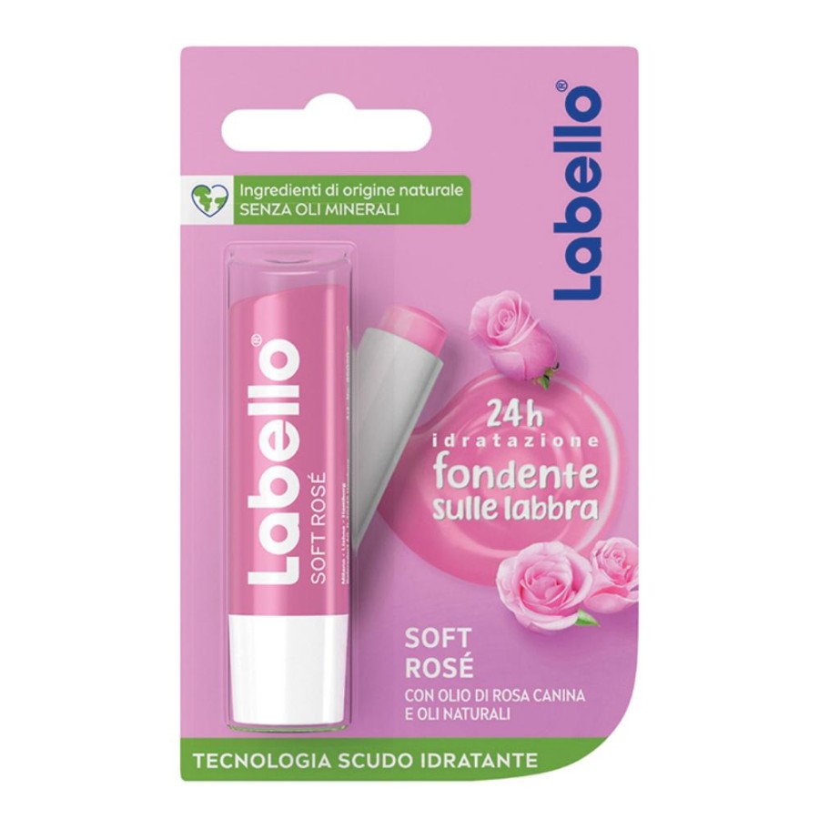 Labello Soft Rosé - Balsamo Labbra Idratante - 5,5 ml