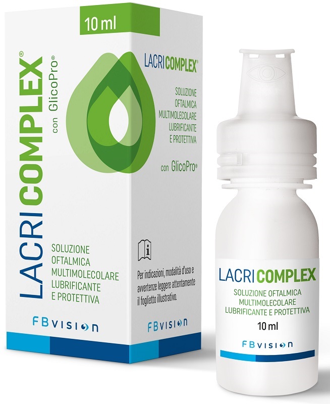 Lacricomplex - Collirio Multimolecolare Lubrificante Protettivo - 10 ml