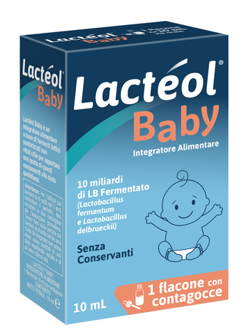 Lacteol Baby Integratore Fermenti Lattici 10 ml