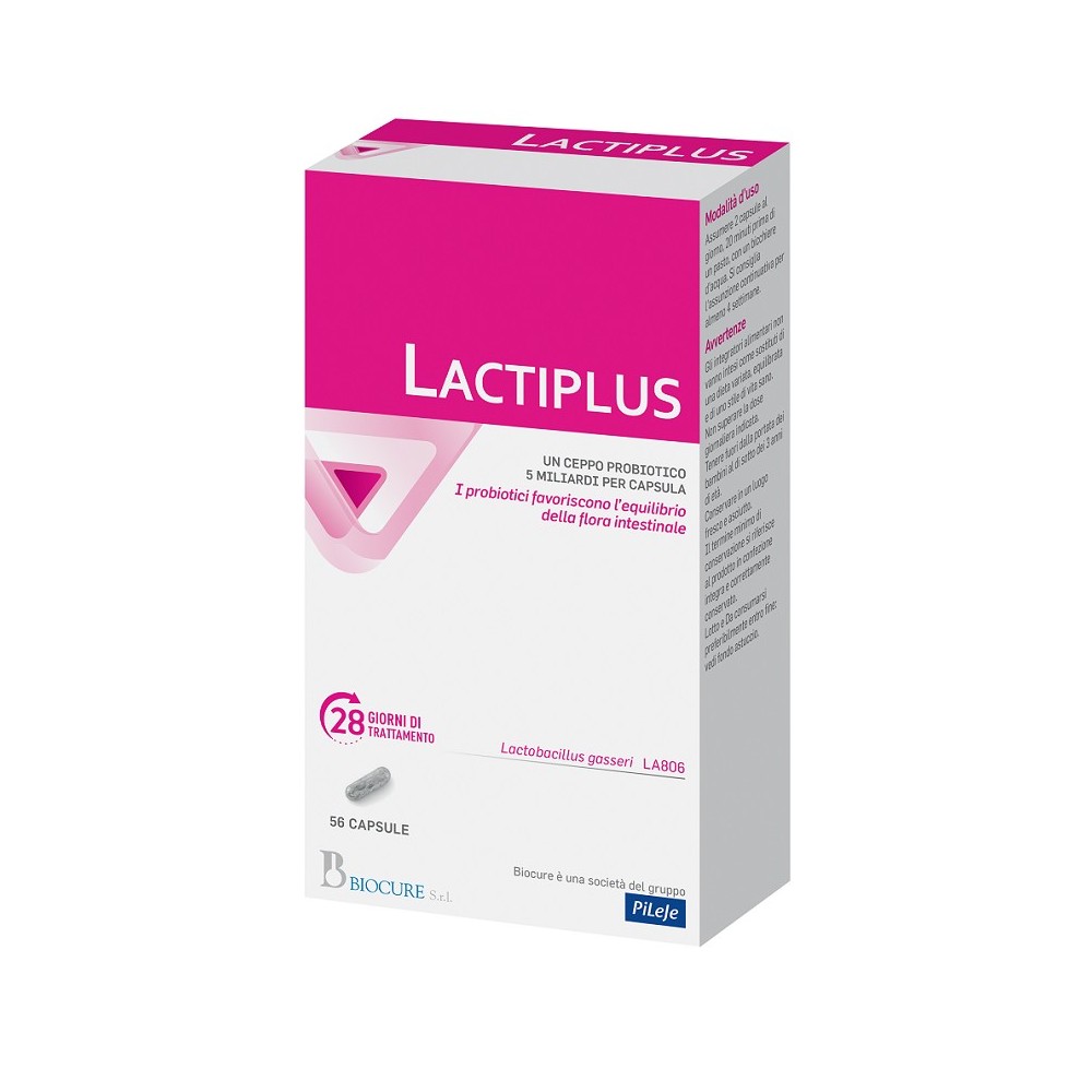 Lactiplus - Integratore di Fermenti Lattici 10 Miliardi - 56 Capsule