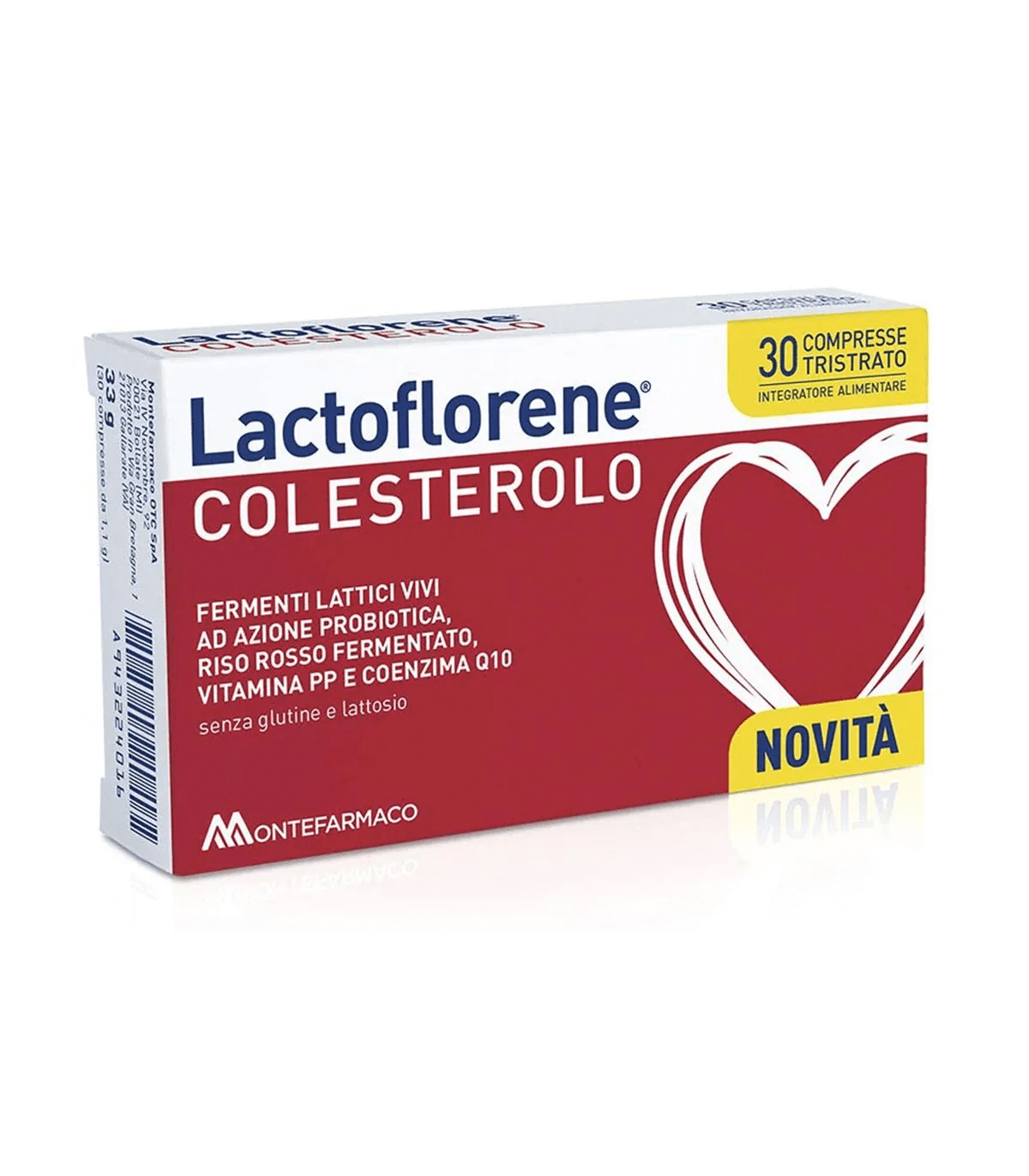 Lactoflorene Colesterolo Tristrato - Integratore per Controllo del Colesterolo con Fermenti Lattici - 30 Compresse